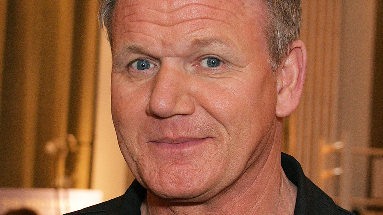 Gordon Ramsay smiling