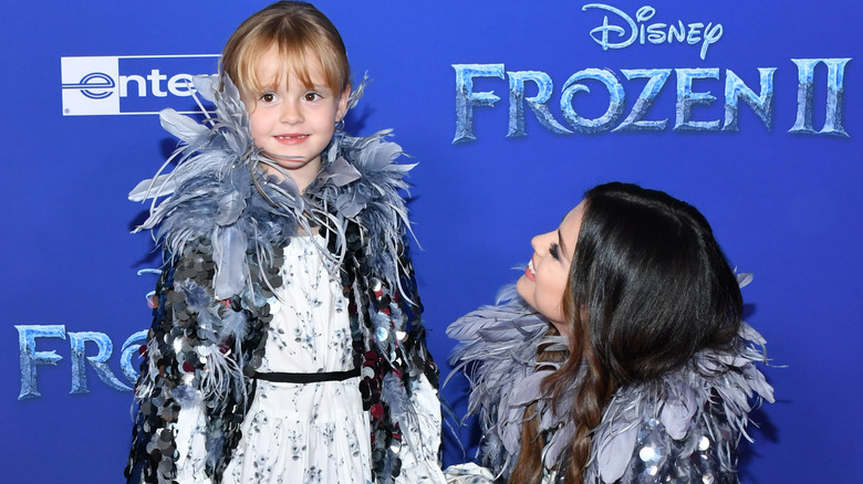 Gracie Elliot Teefey and Selena Gomez red carpet