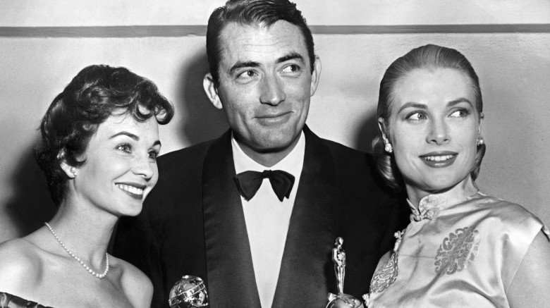 Jean Simmons, Gregory Peck, Grace Kelly
