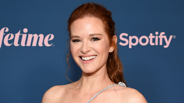 Sarah Drew smiling