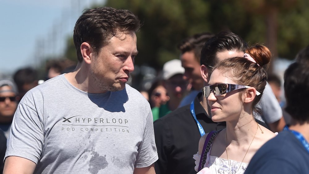 Elon Musk and Grimes 