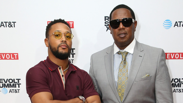 Romeo Miller and Master P