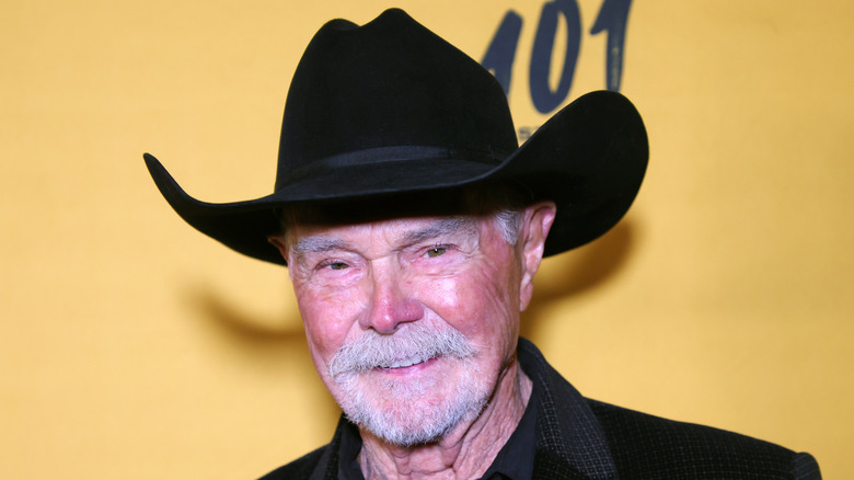 Buck Taylor at a "Yellowstone" event.
