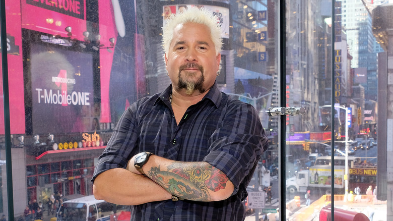 Guy Fieri with arms crossed