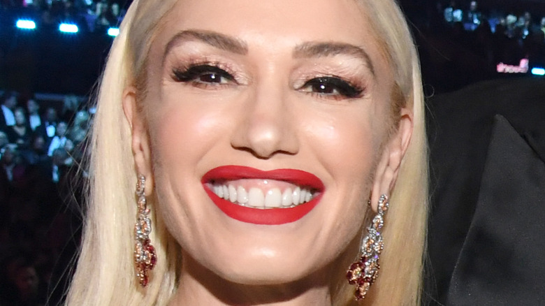 Gwen Stefani smiling