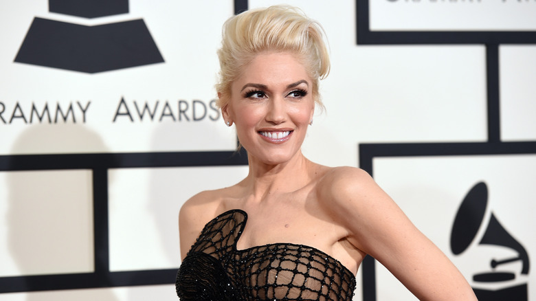 Gwen Stefani smiling