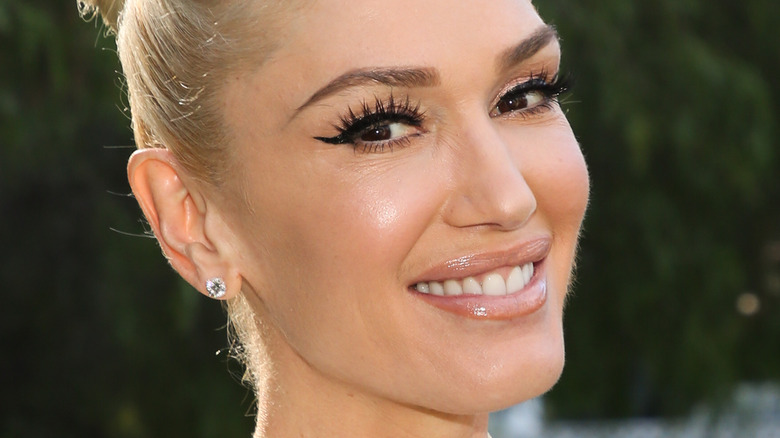 Gwen Stefani smiling