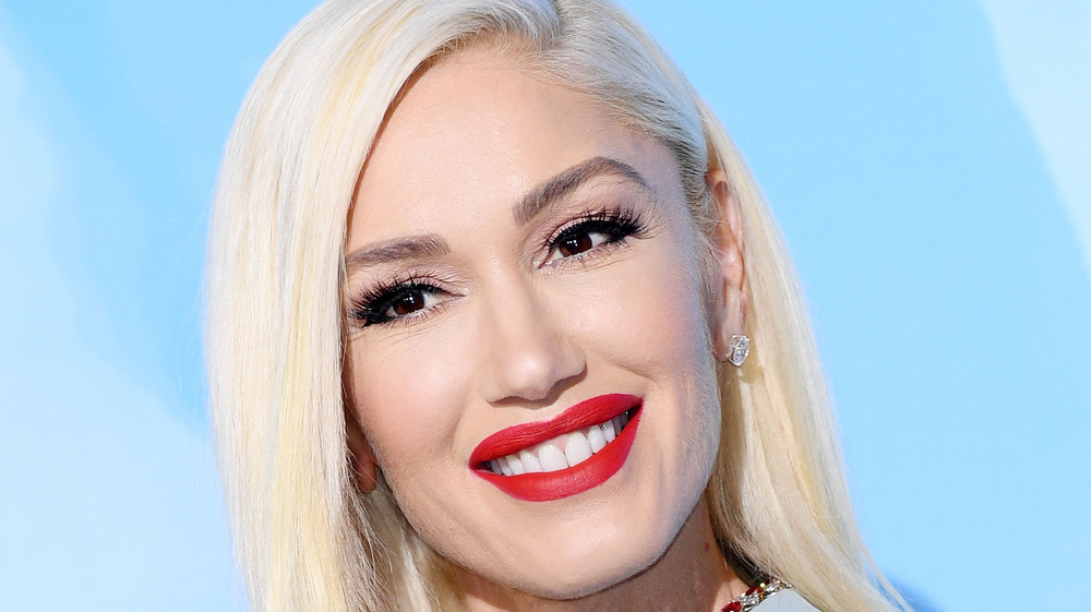 Gwen Stefani smiling