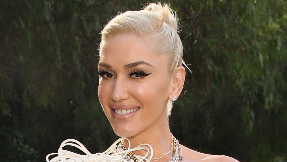 Gwen Stefani smiling