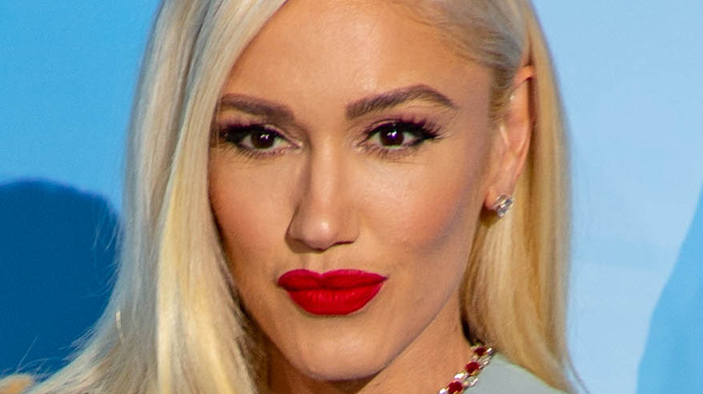 Gwen Stefani gazing in front