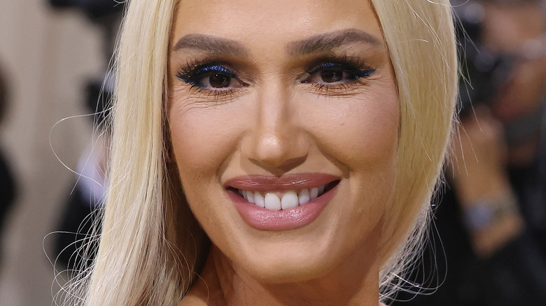 Gwen Stefani smiling