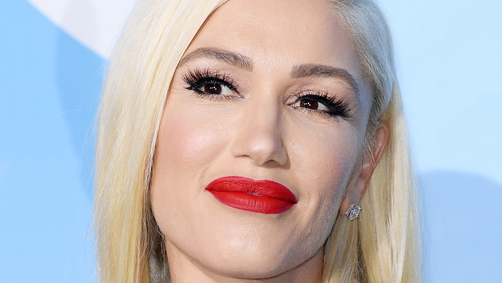 Gwen Stefani looking off 