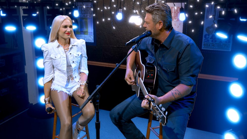 Gwen Stefani and Blake Shelton