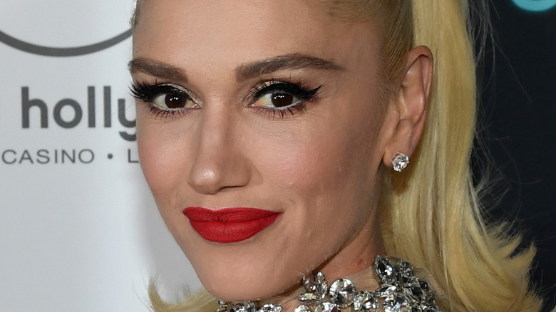 Gwen Stefani smiling