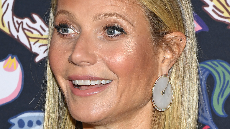 Gwyneth Paltrow raising eyebrows