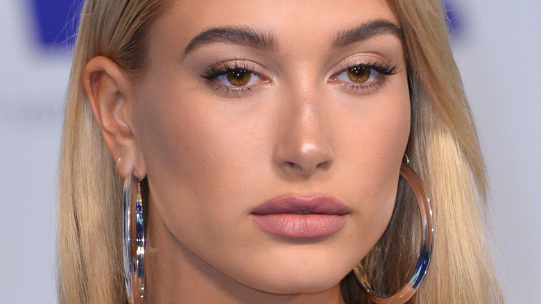 Hailey Baldwin serious 