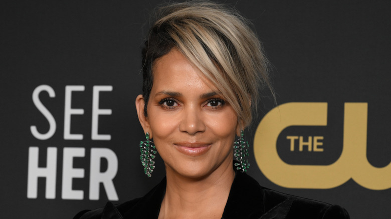 Halle Berry on the red carpet