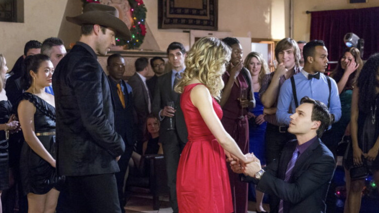 Adam proposes to Holly while Luke lurks in A Starry Christmas