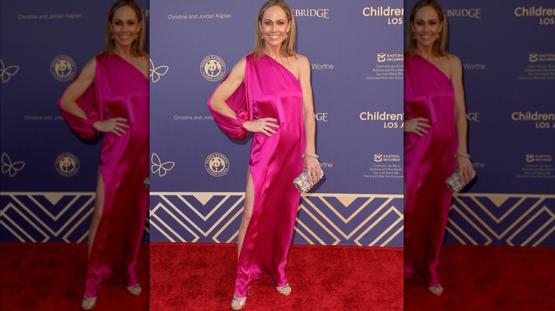 Nikki DeLoach pink dress