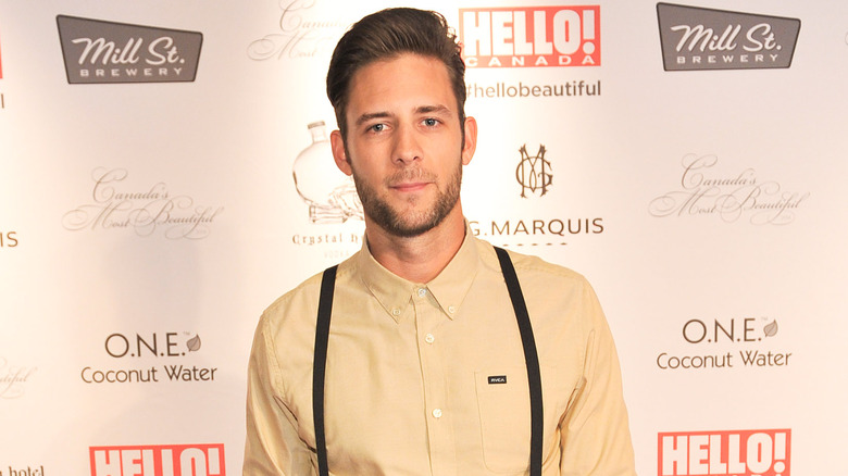 Steve Lund wearing suspenders