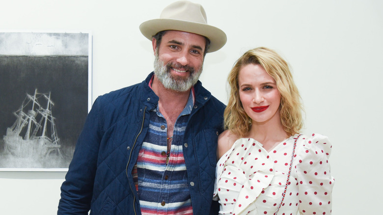 Victor Webster and Shantel VanSanten at Charcoal Collection by Corran Brownlee