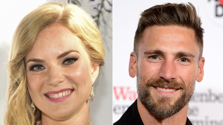 Cindy Busby and Andrew Walker smiling
