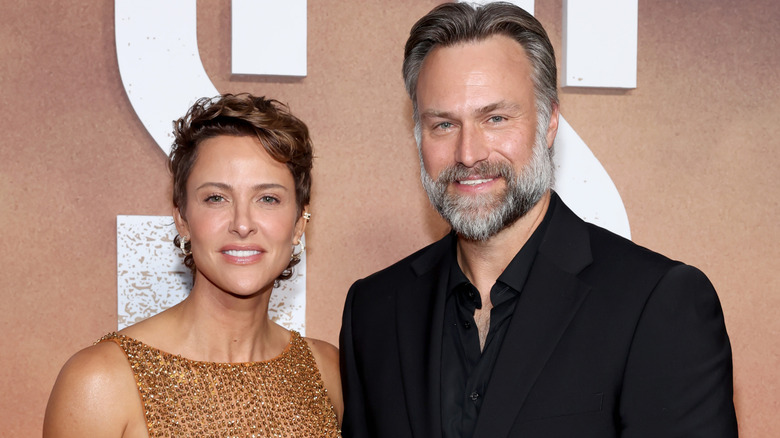 Jill Wagner and David Lemanowicz on the red carpet