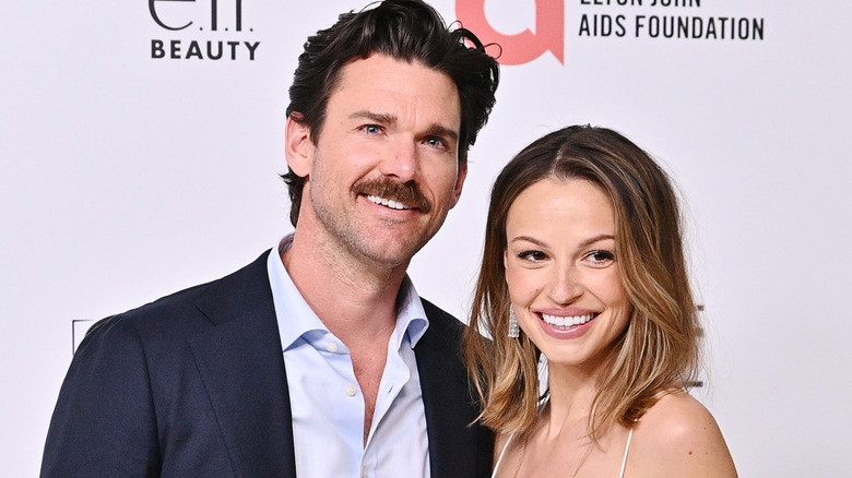 Kayla Wallace and Kevin McGarry on the red carpet