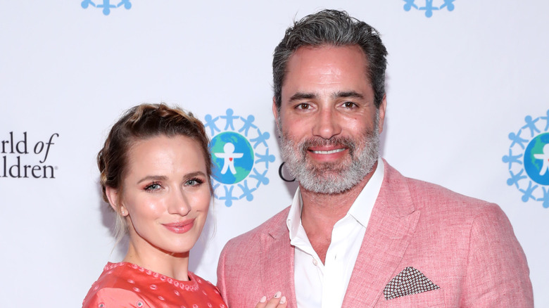 Shantel VanSanten and Victor Webster at the 2019 World of Children Hero Awards Benefit