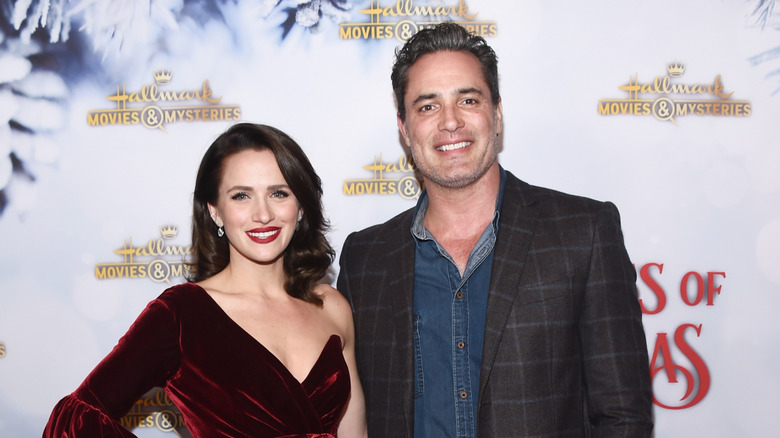 Shantel VanSanten and Victor Webster at the Hallmark Channel "Once Upon A Christmas Miracle" screening