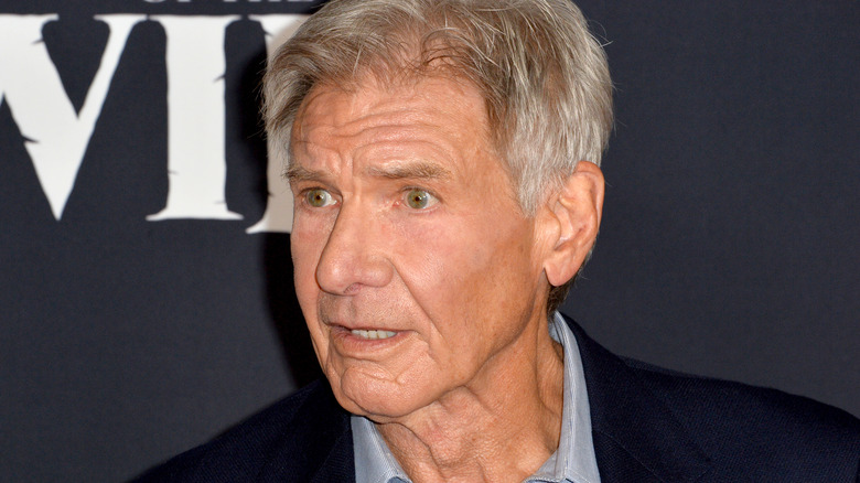 Harrison Ford on red carpet 