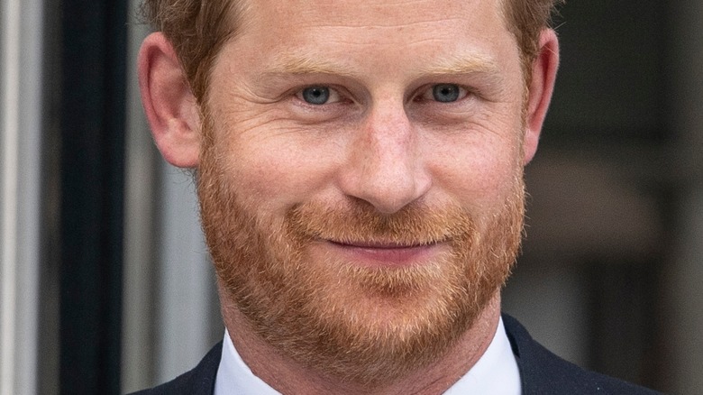 Prince Harry smiling