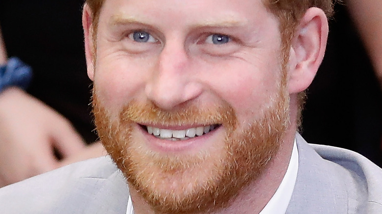 Prince Harry blue eyes