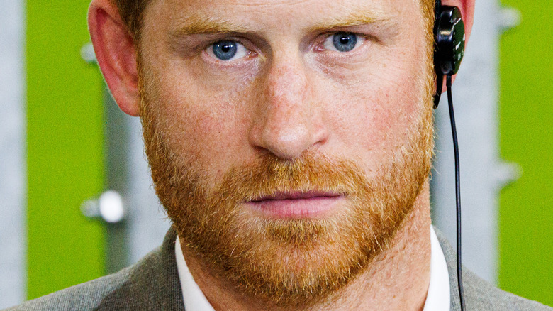 Prince Harry blue eyes