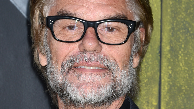 Harry Hamlin with beard and glasses in 2017