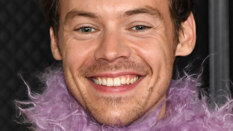 Harry Styles smiling