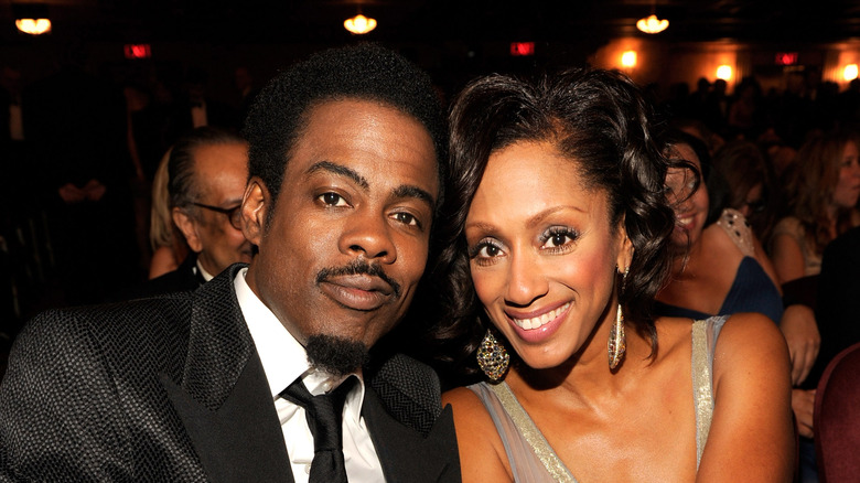 Chris Rock and Malaak Compton-Rock