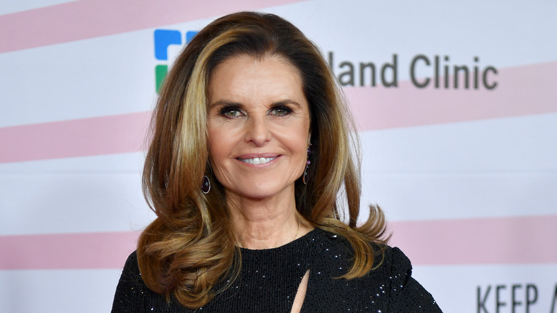 Maria Shriver smiling