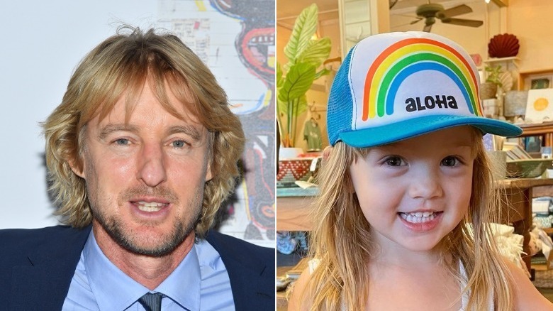 Owen Wilson and daughterLyla 