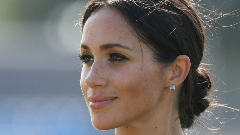 Meghan Markle smiling