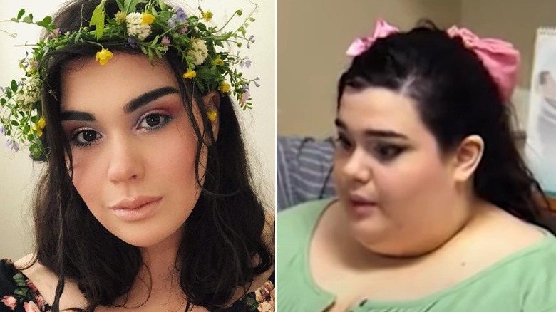 Amber Rachdi now and then