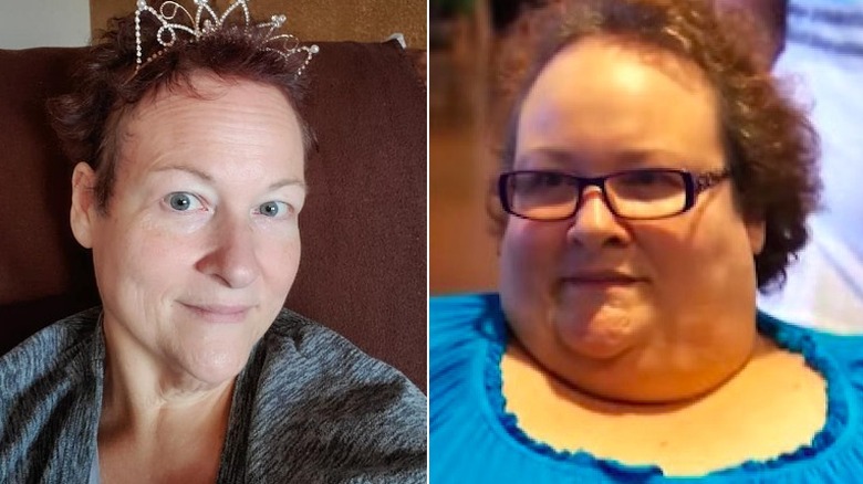 Janine Mueller is noticeably slimmer