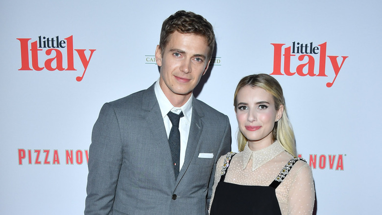 Hayden Christensen and Emma Roberts promote Little Italy