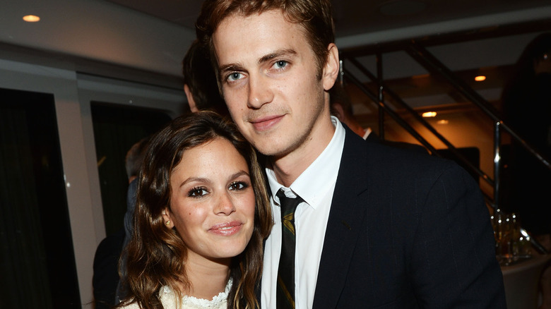 Hayden Christensen Rachel Bilson at an event
