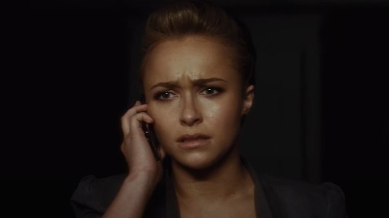 Kirby Reed talking on the phone in Scream 4