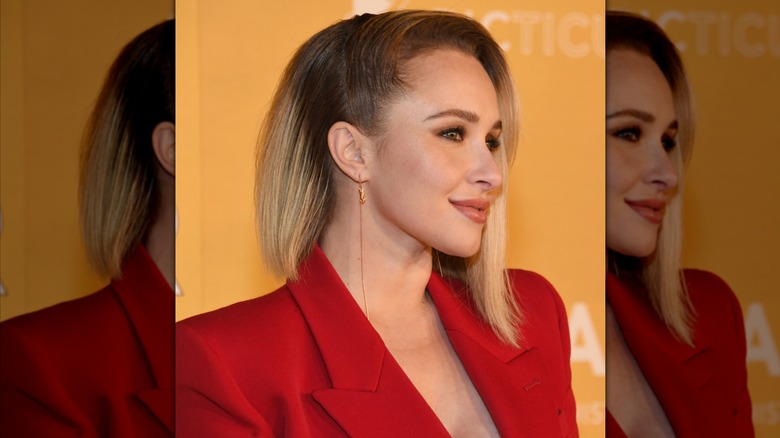 Hayden Panettiere hair asymmetrical
