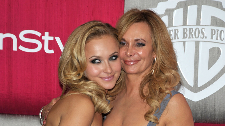 Hayden Panettiere with mother Lesley Vogel