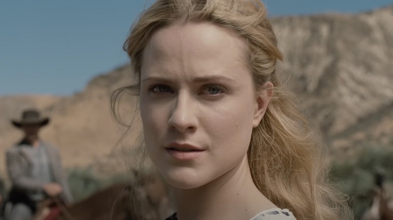 Evan Rachel Wood on Westworld