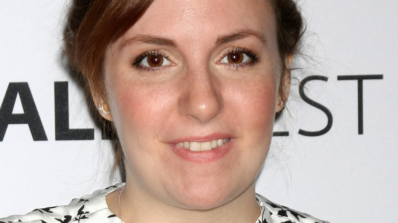 Lena Dunham smiling 