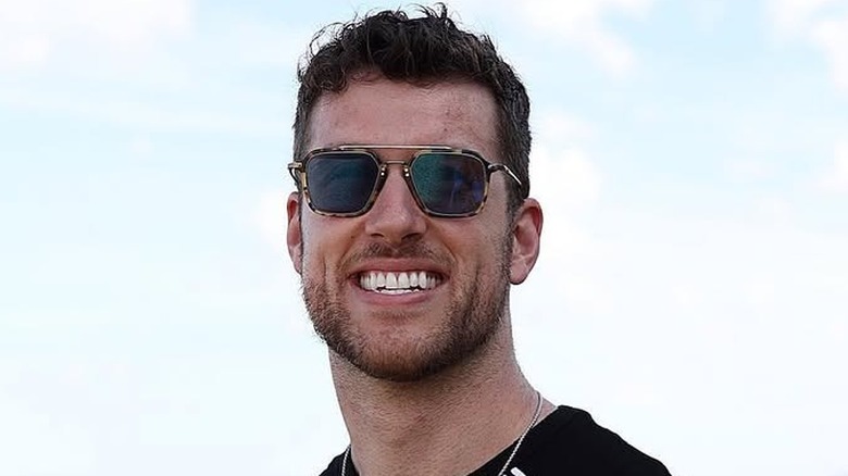Clayton Echard smiling for cameras in Instagram snap